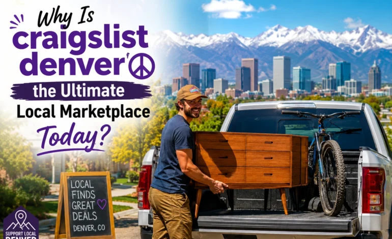 Why Is craigslist denver the Ultimate Local Marketplace Today?