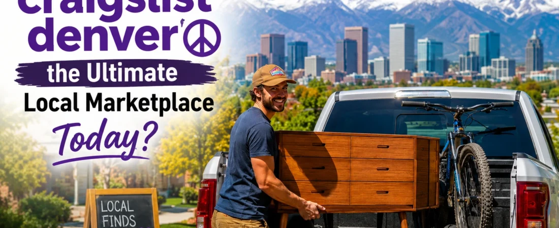Why Is craigslist denver the Ultimate Local Marketplace Today?
