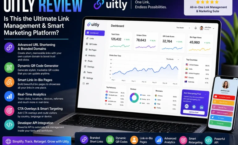 Uitly Review: Is This the Ultimate Link & QR Code Platform? | uitly