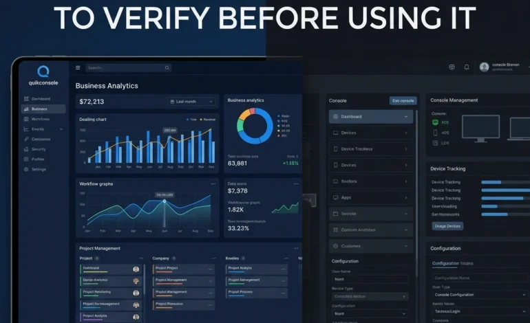 quikconsole com: Full Review, Features, and What to Verify Before Using It