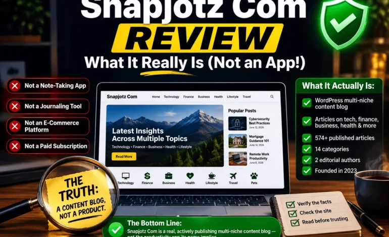 Snapjotz Com Explained: Why So Many Reviews Disagree About What It Is