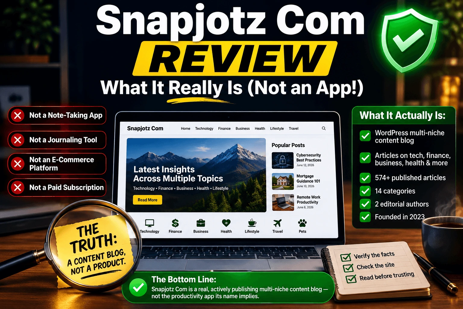 Snapjotz Com Explained: Why So Many Reviews Disagree About What It Is