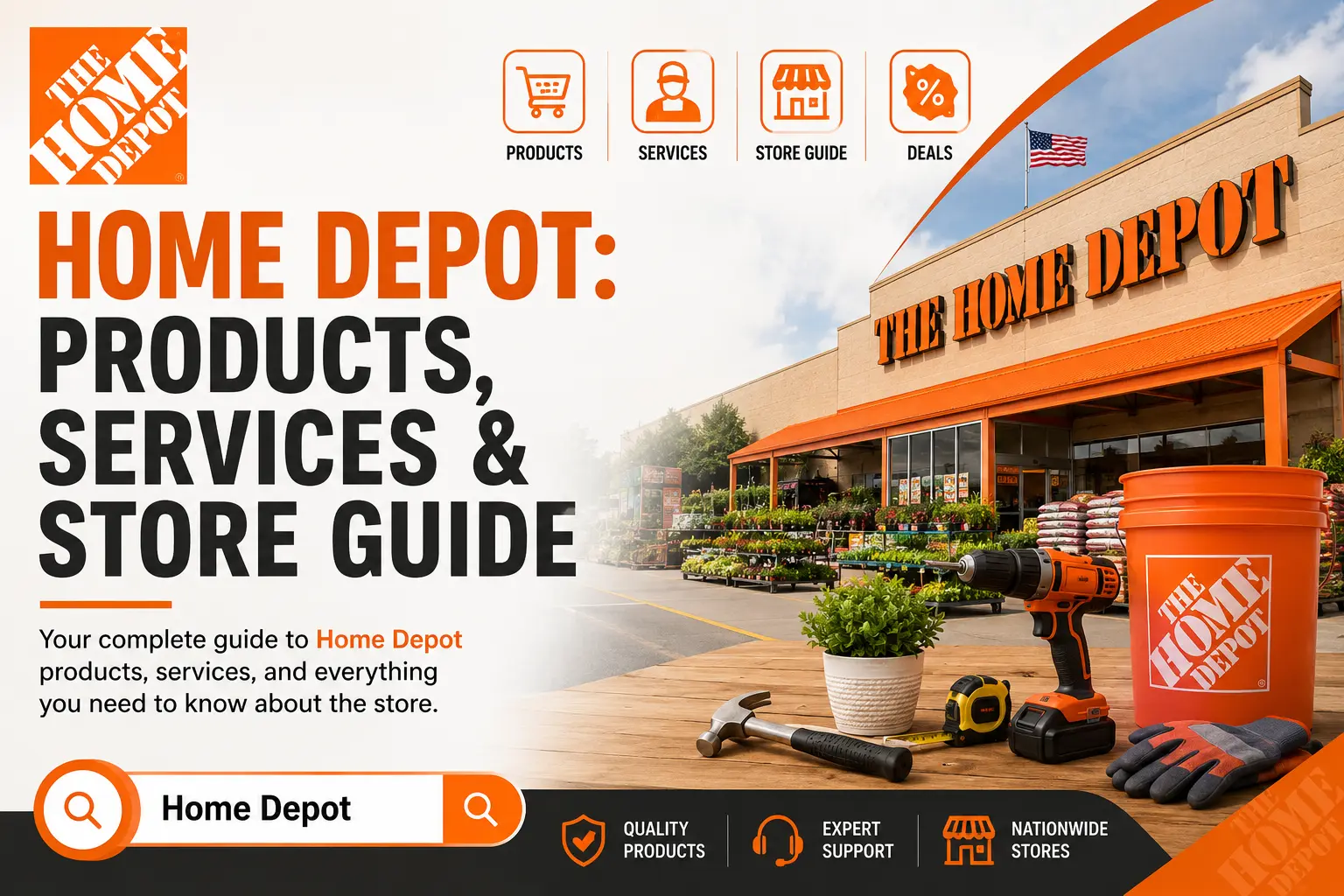 Home Depot: Products, Services & Store Guide