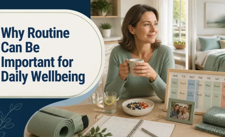 Why Routine Can Be Important for Daily Wellbeing