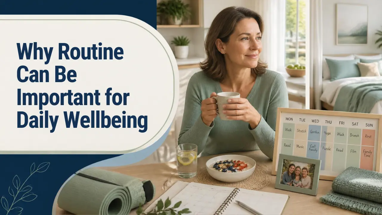 Why Routine Can Be Important for Daily Wellbeing