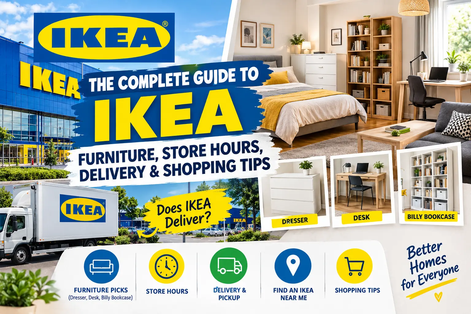 IKEA: The Complete Guide to Furniture, Store Hours, Delivery, and Shopping Tips