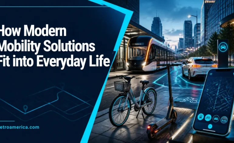 Modern Mobility Solutions How They Fit into Everyday Life
