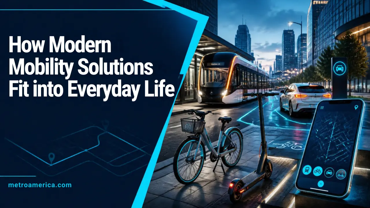 How Modern Mobility Solutions Fit into Everyday Life