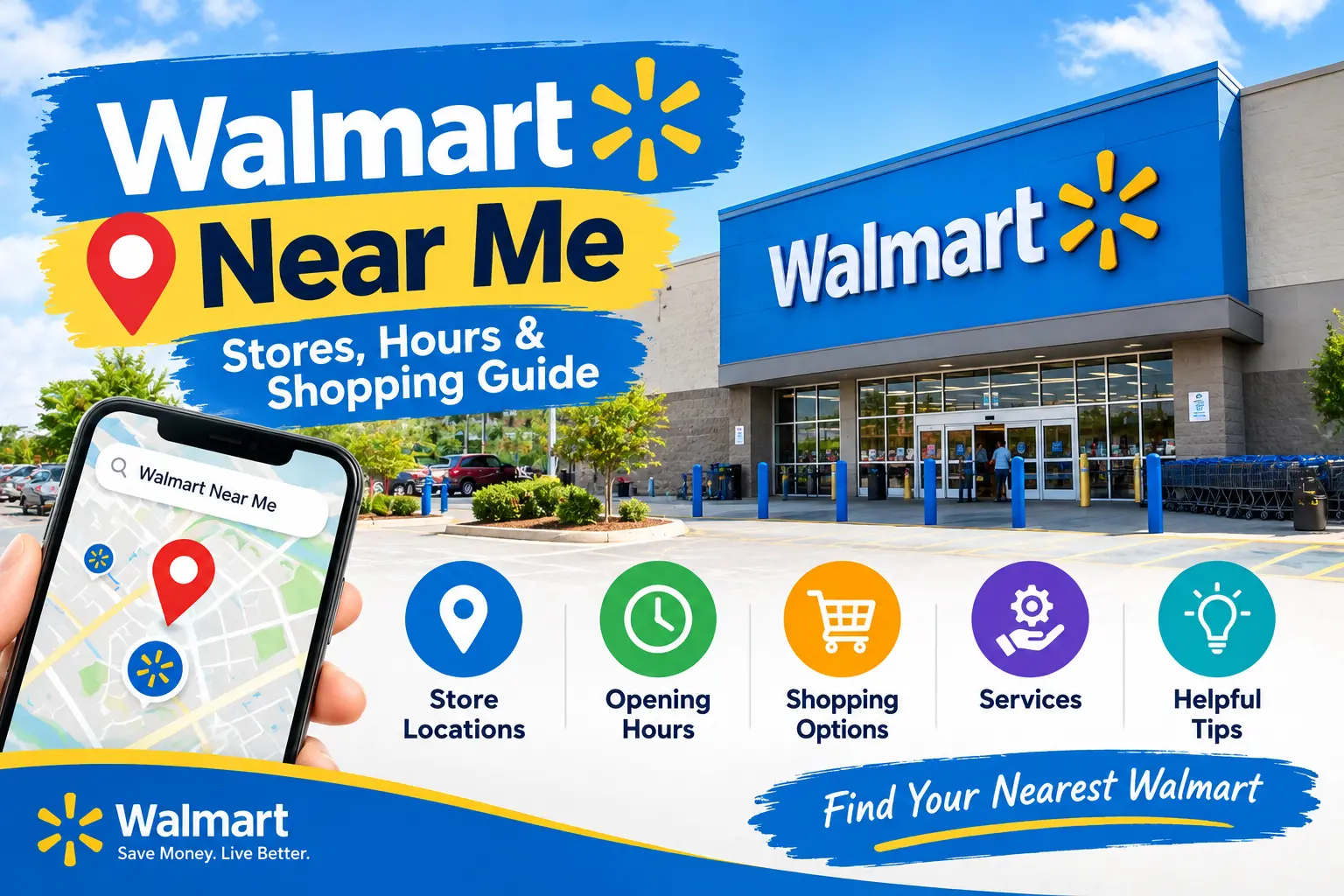 Walmart Near Me – Stores, Hours & Shopping Guide